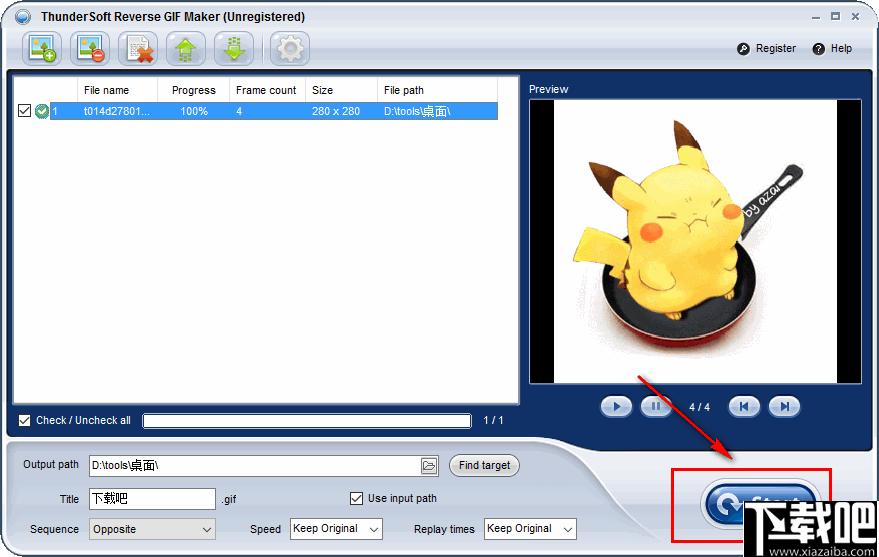 ThunderSoft Reverse GIF Maker下载,GIF图像处理