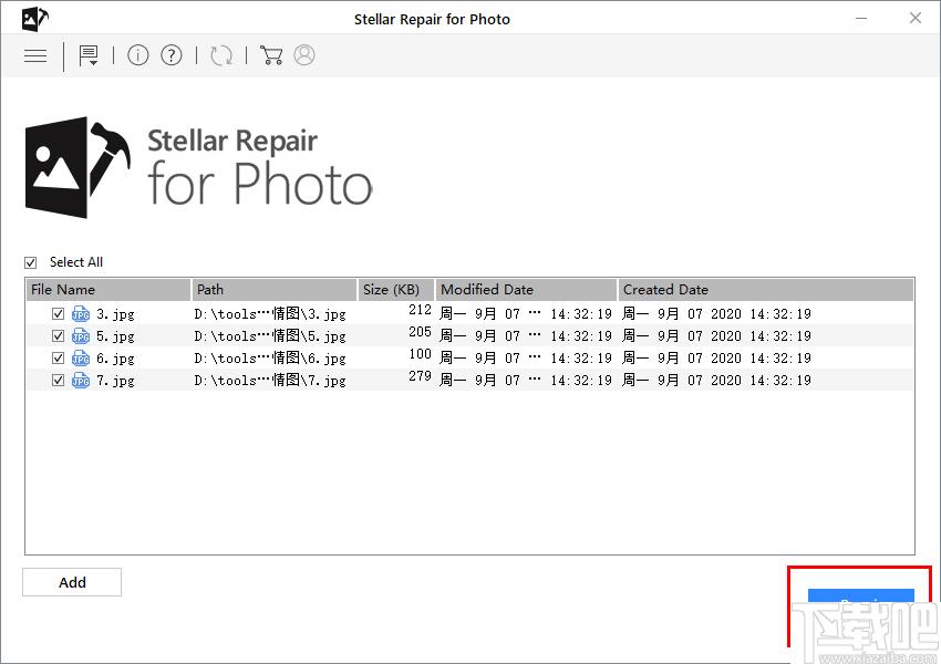 Stellar Repair for Photo下载,图片修复,修复工具
