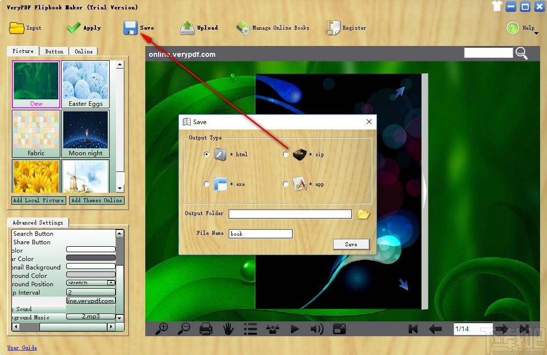 VeryPDF Flipbook Maker下载,动画书制作软件,动画制作
